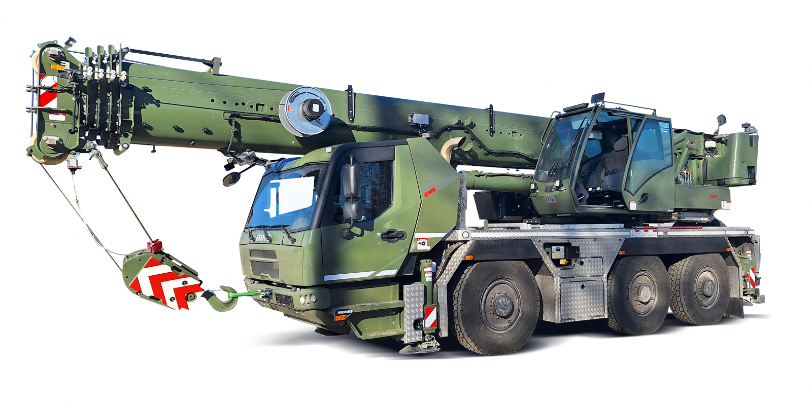 Autojeřáby GROVE pro Armádu České republiky