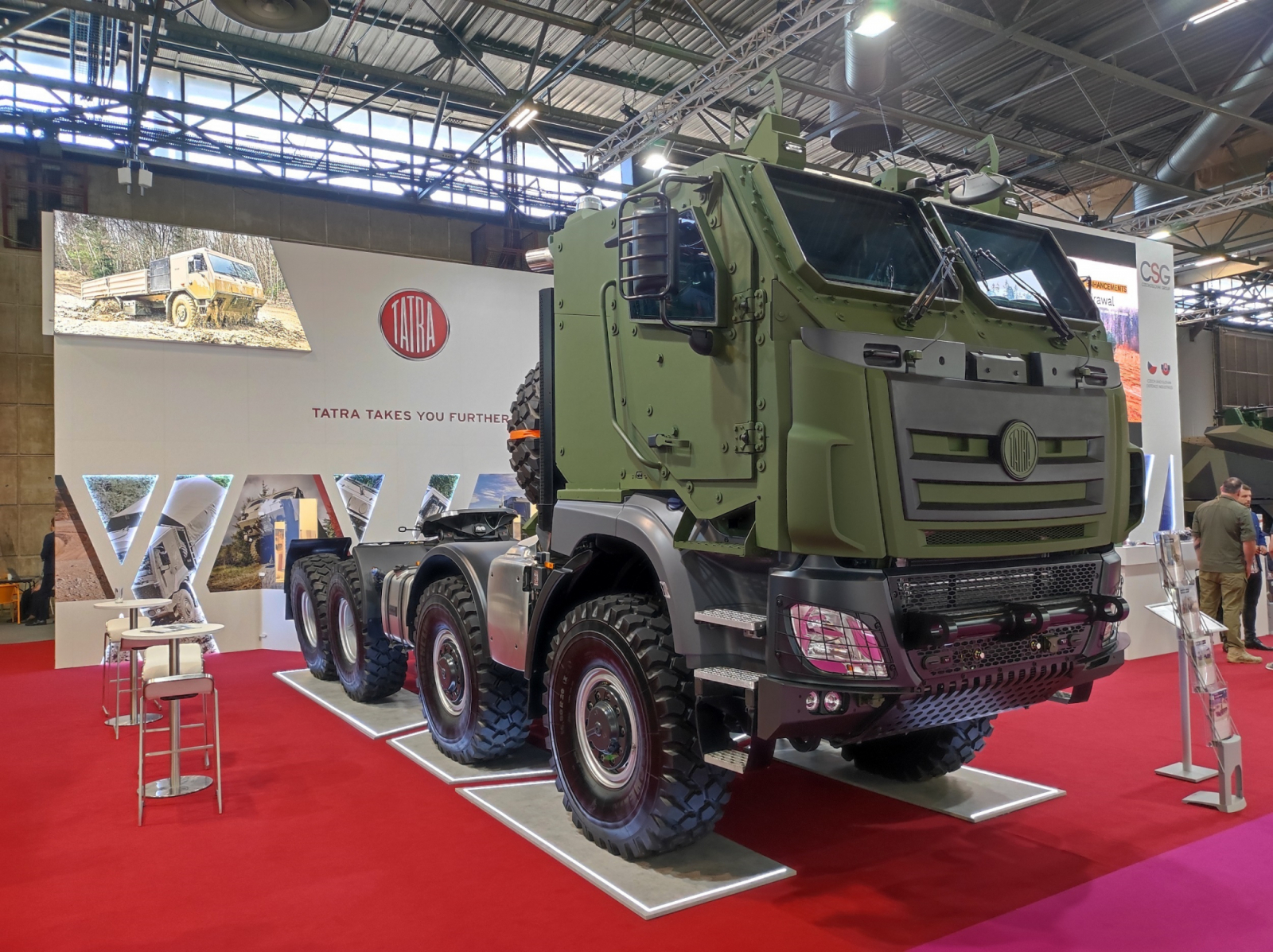 Visiting prestigious Eurosatory 2022 in Paris